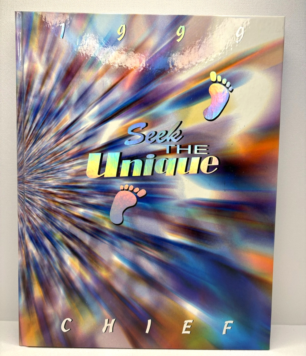1999 "Chief" Morris Community High School Yearbook Morris IL ... With Writing
